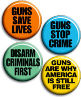 Gun Rights Buttons